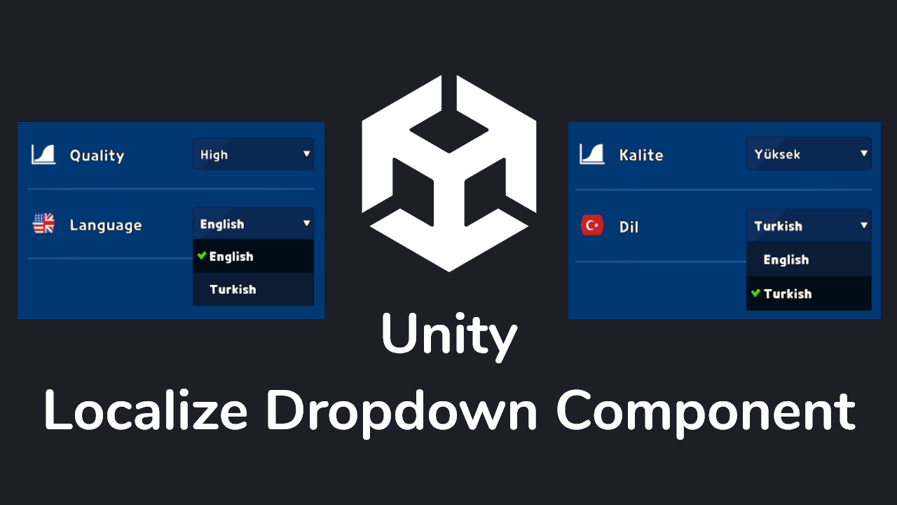 Unity Localize Dropdown Component