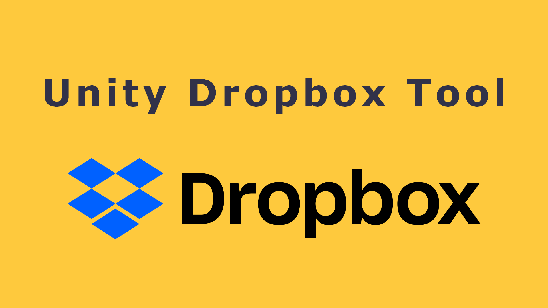 Unity Dropbox Tool