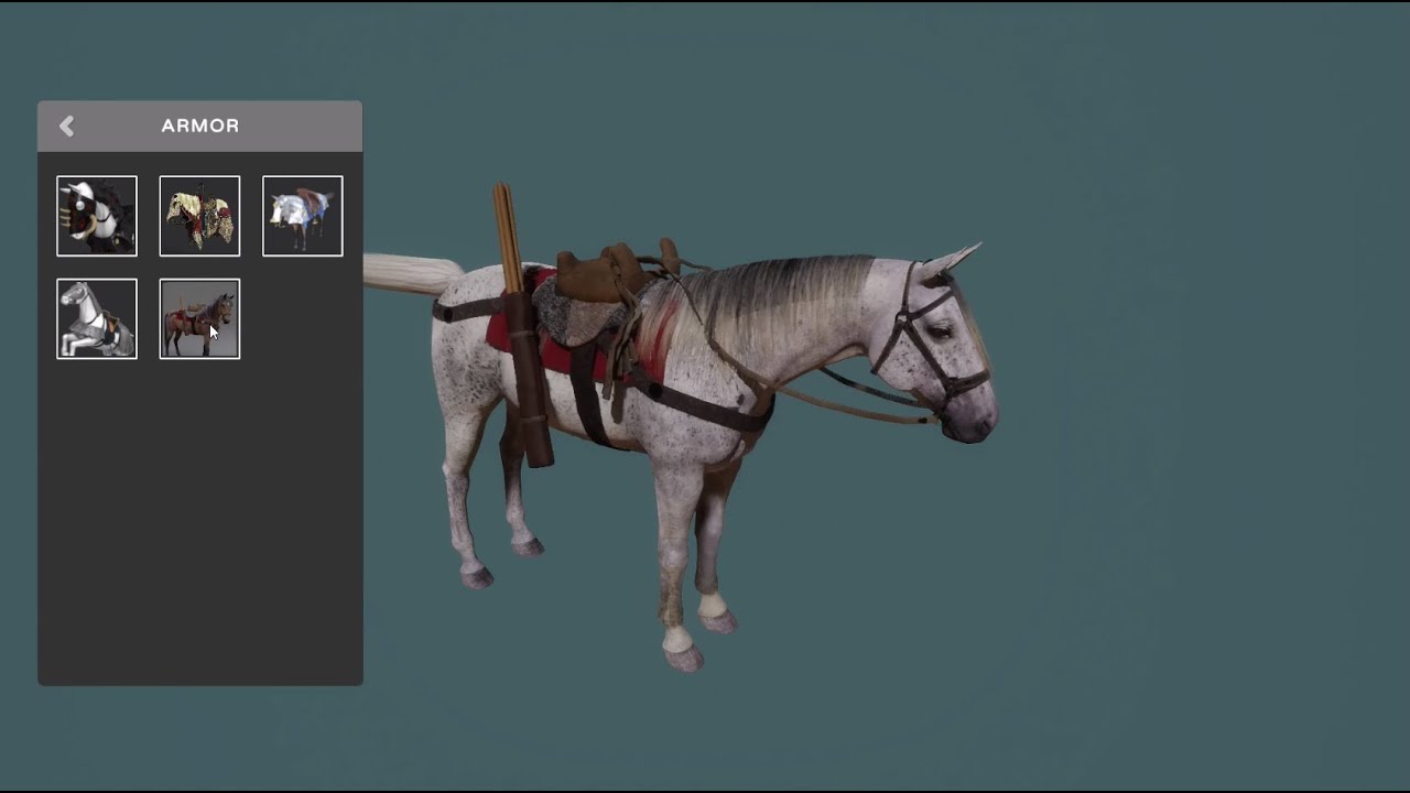 Unity Horse Customization System